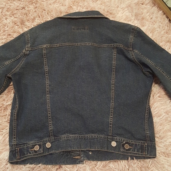 2000s Calvin Klein Jean Jacket sz M - Picture 4 of 4